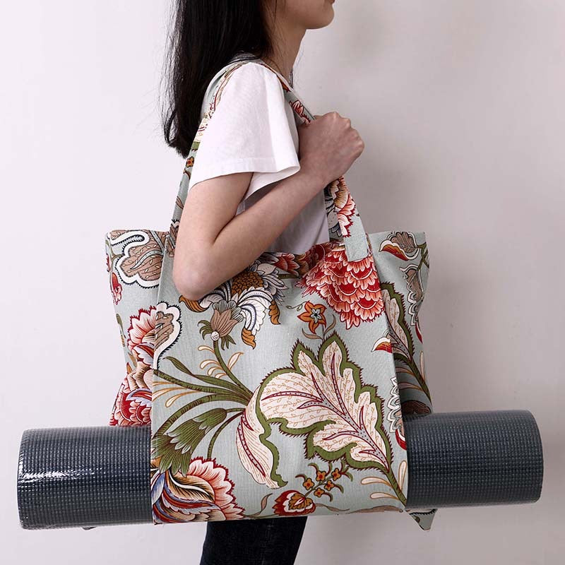 Yoga Mat Storage Canvas  Backpack