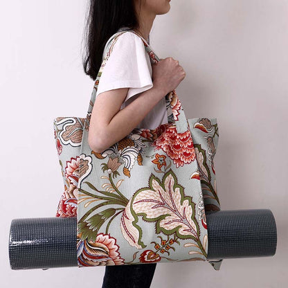 Yoga Mat Storage Canvas  Backpack