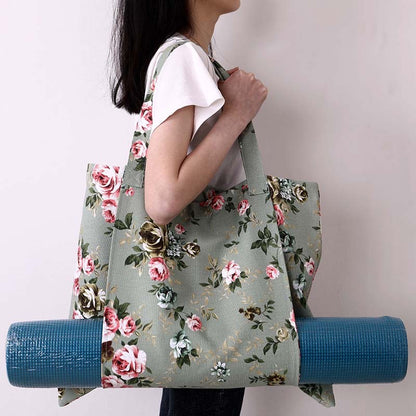 Yoga Mat Storage Canvas  Backpack