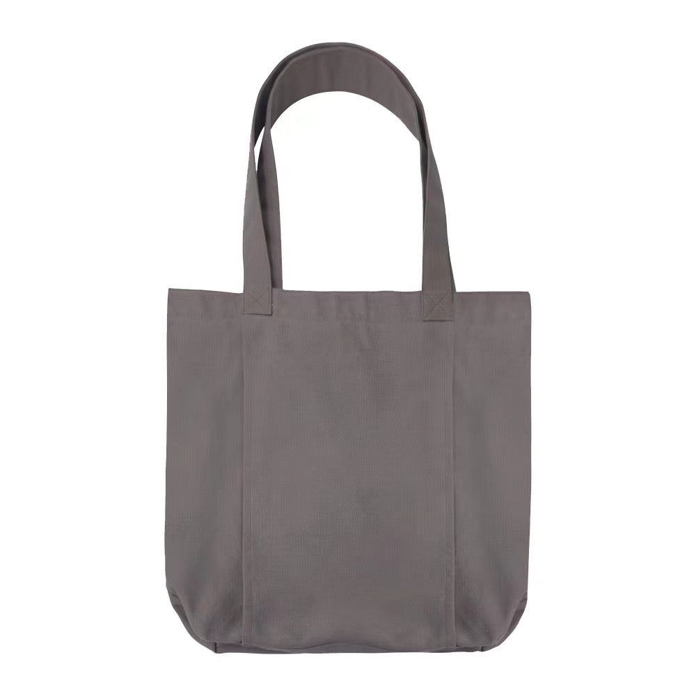 Canvas Tote Bag with Yoga Mat Carrier Pocket