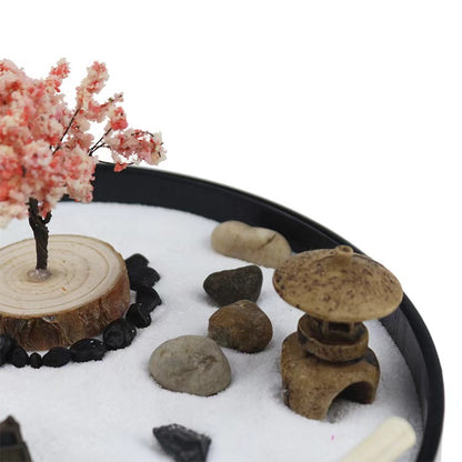 Micro-scene Zen dry landscape sand table