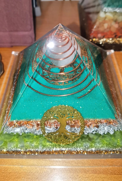 Joy Ogun High Frequency Guardian Stone Crystal Pyramid