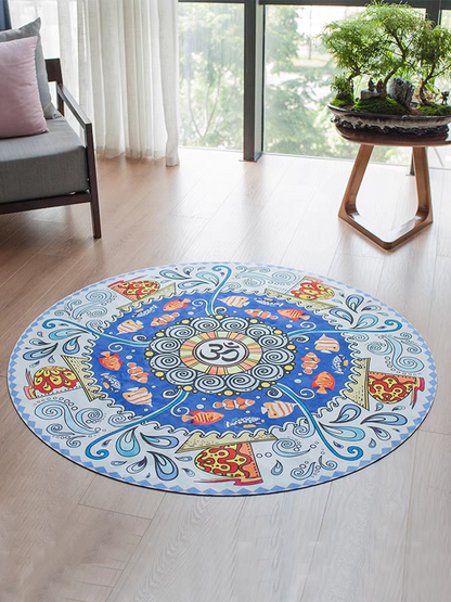 Natural Rubber Mandala Yoga Meditation Mat