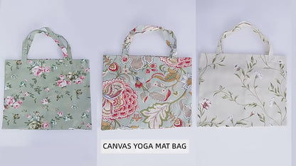 Yoga Mat Storage Canvas  Backpack